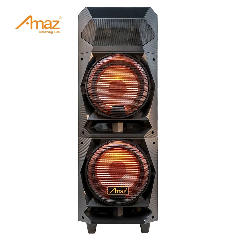 2022 Amaz Bluetooth Speaker Active Outdoor Portable Speaker with LED Light
