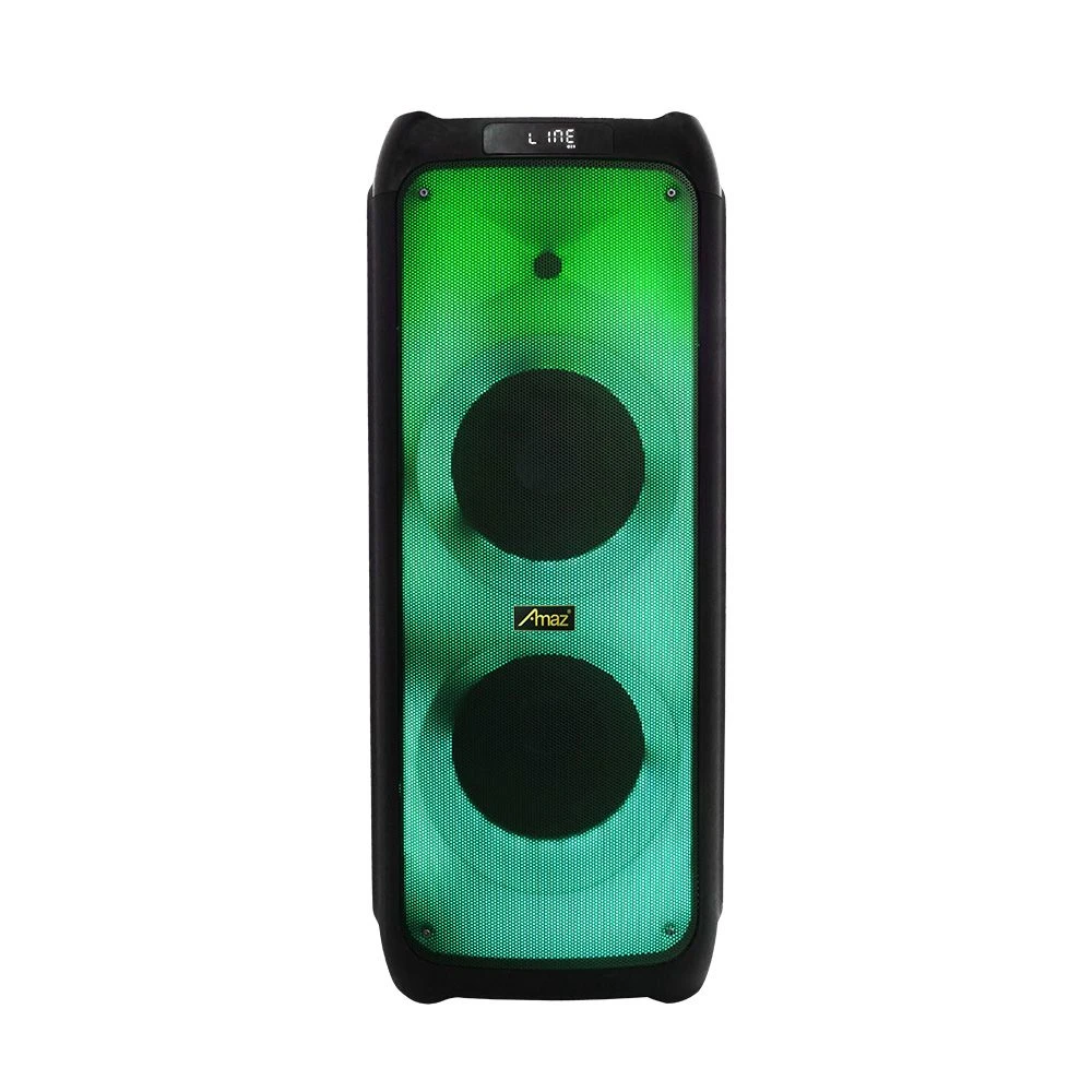 2022 Hot Sale Double 10 Inch Party Box Portable Trolley Speaker