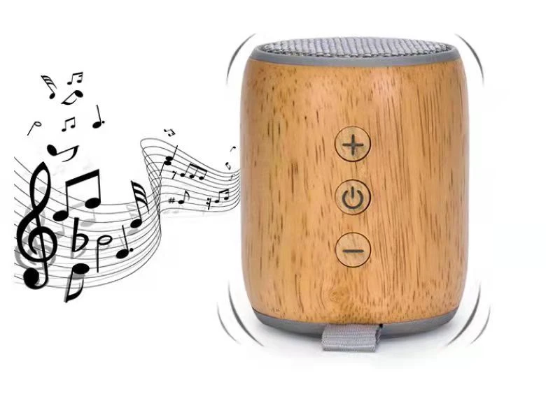 2022 New Model Bamboo Wood Bluetooth Speaker