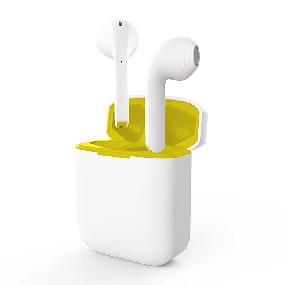 2022 Tws Bt Earphone Wireless Headphones with Charging Case, Popup Window Function