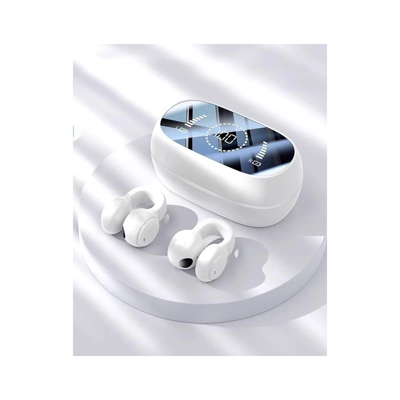 2024 New Dual Stereo High-End Earclip Style Wireless Bone Conduction Bluetooth Headphones