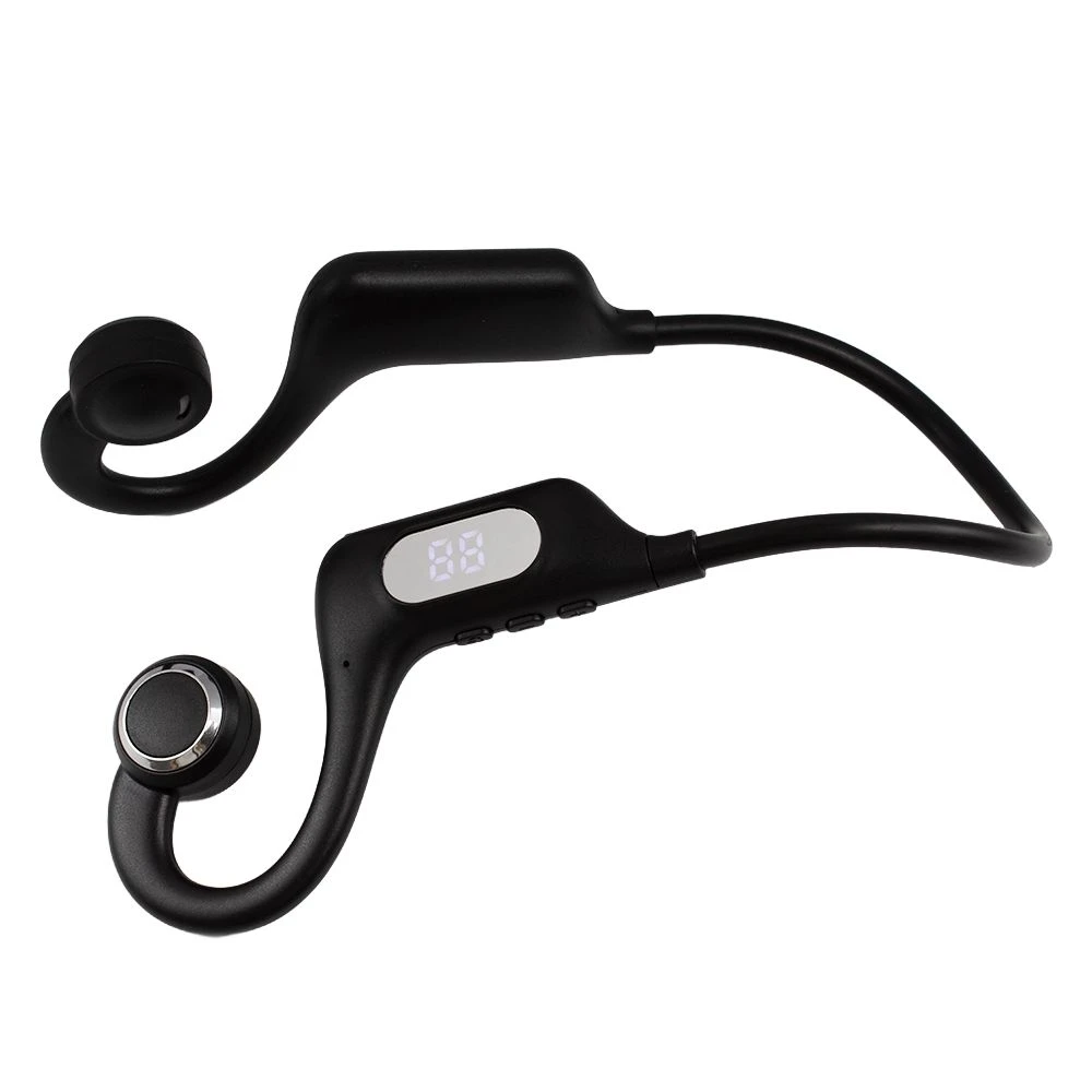 2024 New Fs-03A Bone Conduction Headphones Wireless Neckband Earphones Sport Headset TF Card Open Ear Game Earbuds Custom Logo
