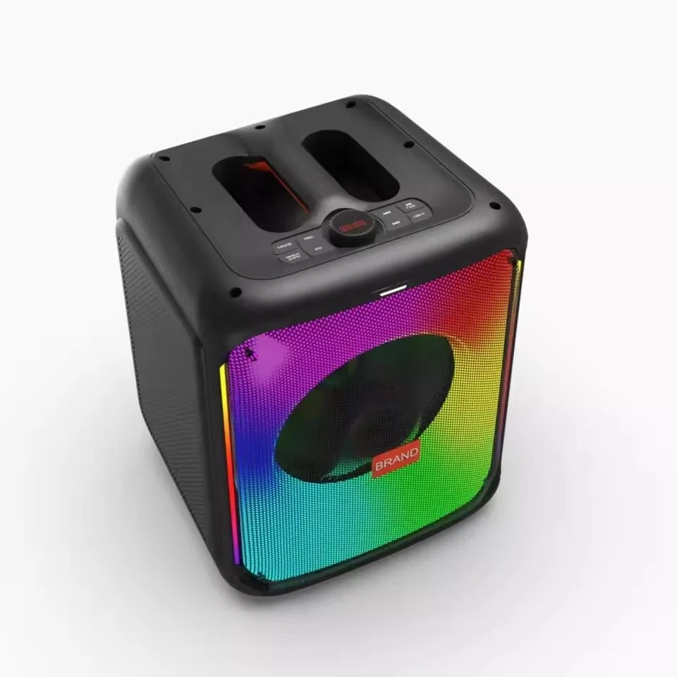 2024 New Outdoor Waterproof 40W Bluetooth Portable Speaker with Colorful RGB Light Wireless Golf Speakers