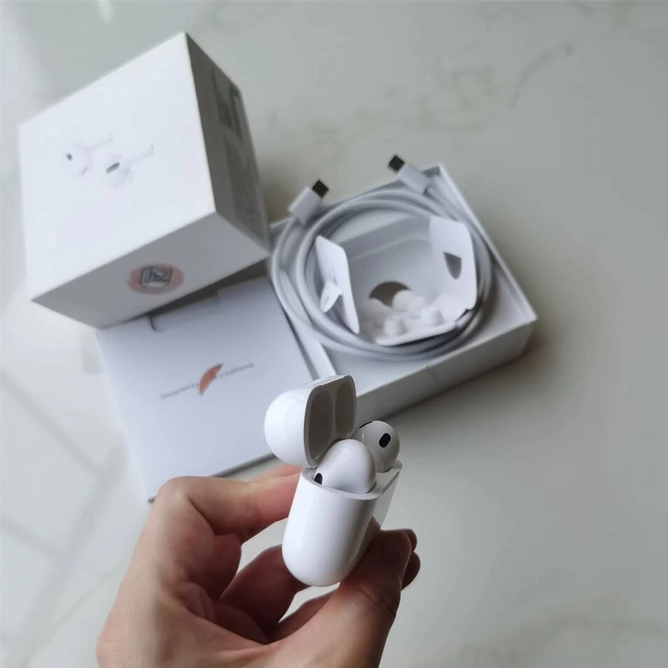 2024 Newest Tws Earbuds Pods 4th Gen with Anc Earbuds PRO 2 Anc USB C Earphones Wireless Bluetooth Headset USB-C Charging Port