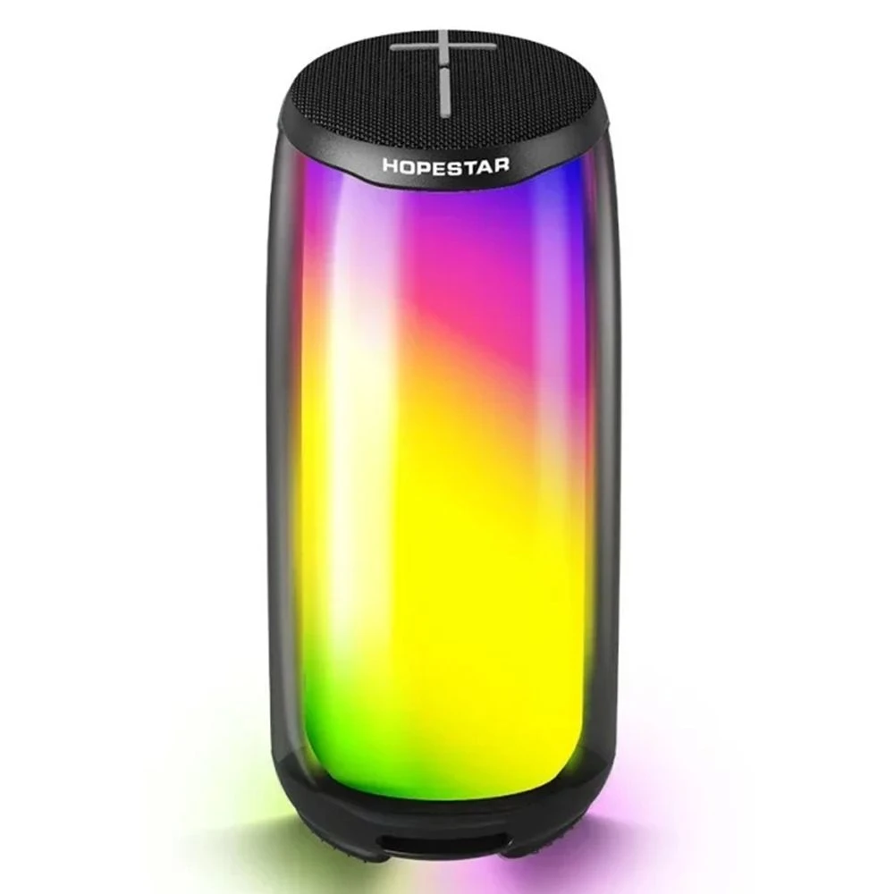 2025 Hopestar P49 Bluetooth 5.3 Speaker RGB Light Outdoor Waterproof Wireless Sound Box