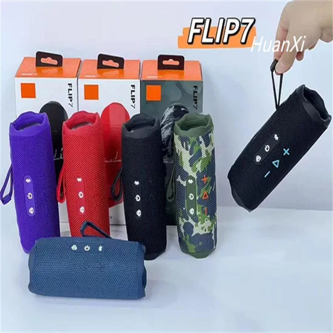 2025 New Outdoor Sports Waterproof Portable Subwoofer Wireless Bluetooth Speaker Flip7 Flip6 Pulse5
