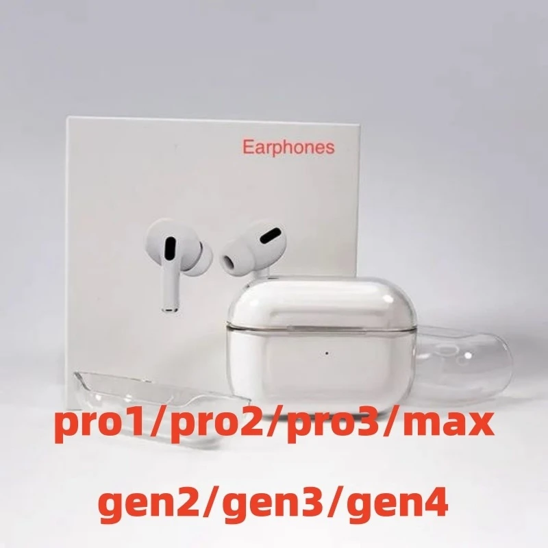 2026 High Quality Wireless Bluetooth Earphone PRO3 PRO2 Anc with Noise Canceling Transparency Case Cover for’ PRO 2 3 4 Max Case USB-C 3rd Generation