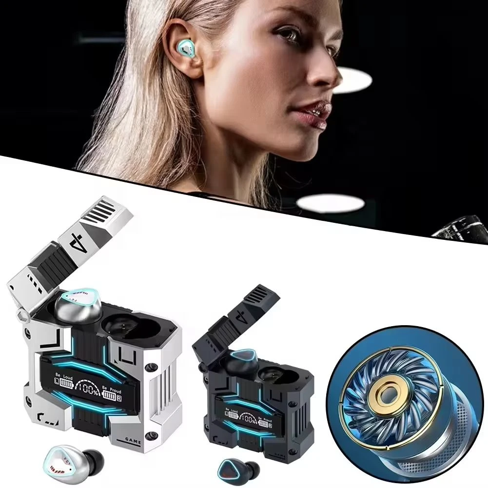 2026 New Arrival M45 Gaming Earbuds Stereo Sound Positioning Wireless Earbuds with Gaming Mode (High-end Edition)