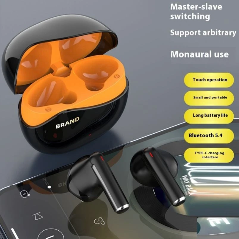 2026 Portable Tiny Wireless Earphones Bluetooth 5.4 Touch Operation High Quality High Cost-Effective Bluetooth Headset