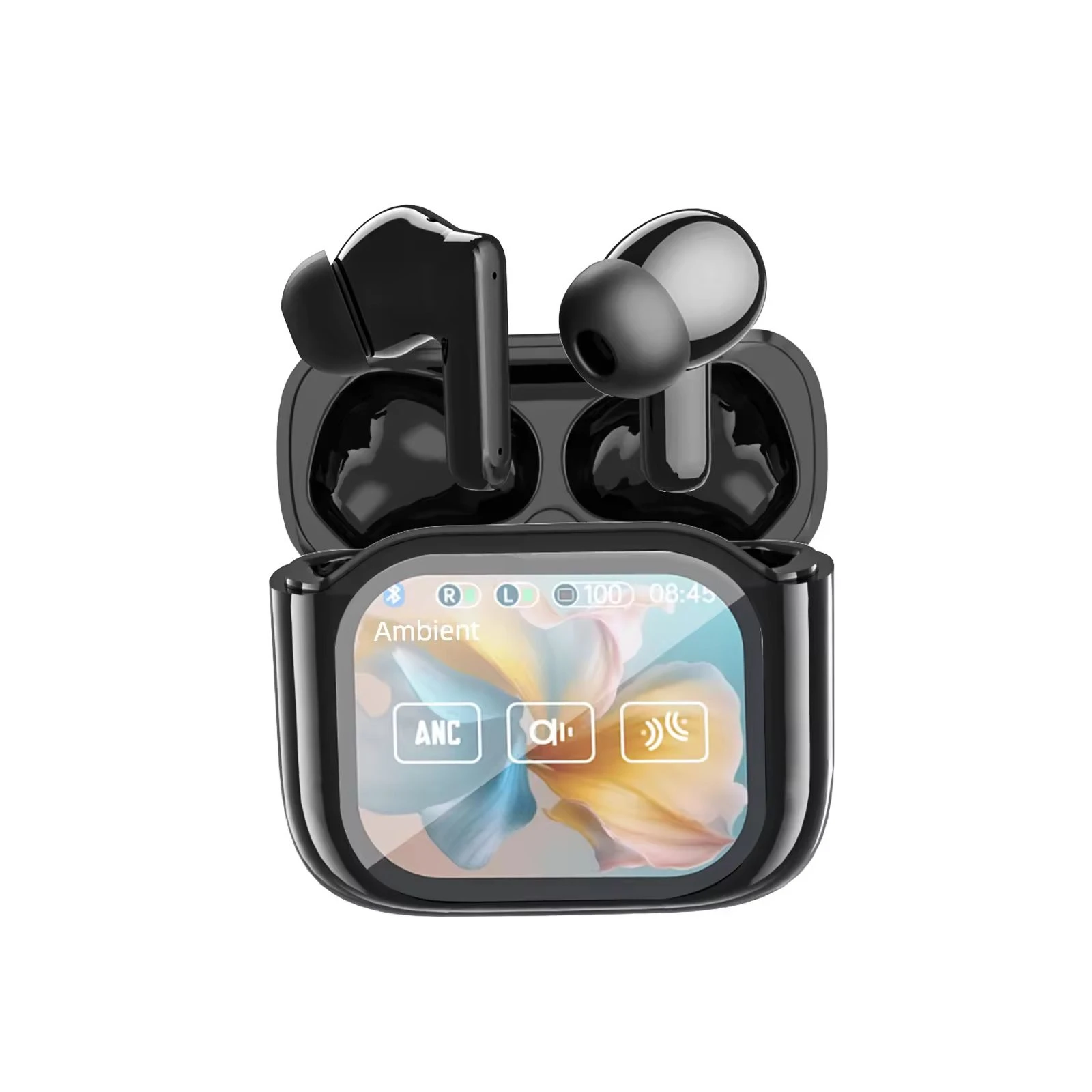 2026 Wholesale Touch Screen Wireless Earphone Anc Enc Bluetooth Tws Earphone