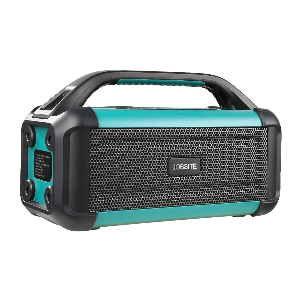 20V Lithium Power Wireless Portable Speaker Supports for USB, Aux in