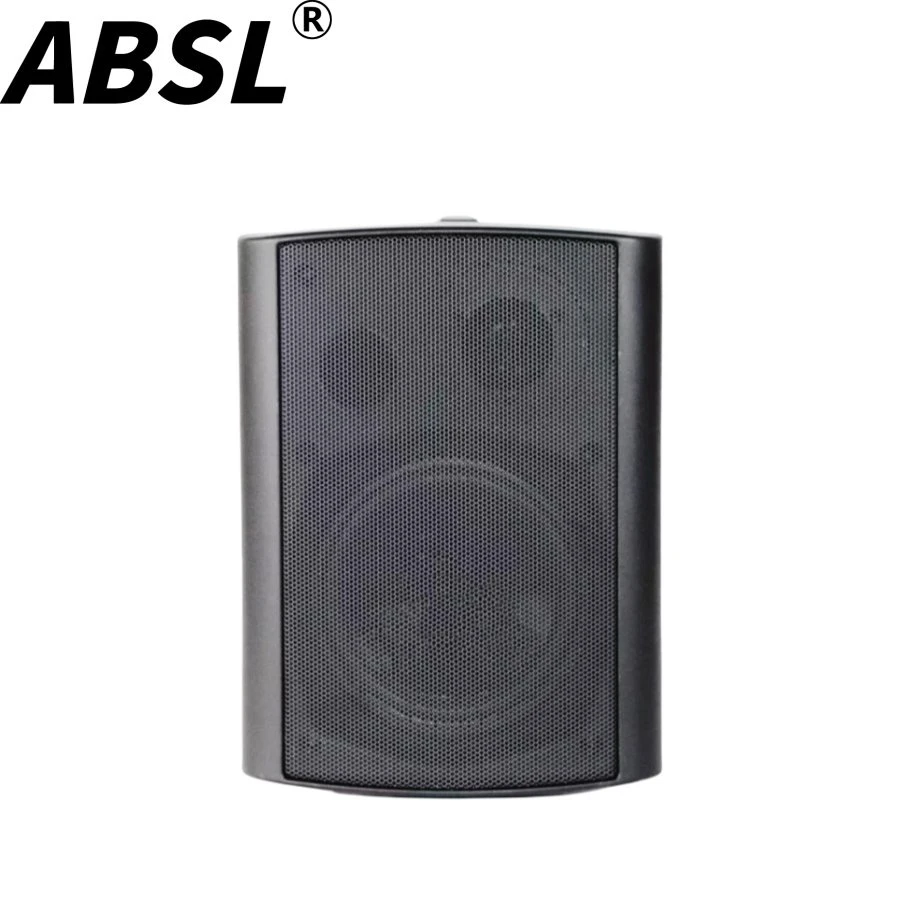 20W 4” Black/White Conference PA Music Sound Wall Mount Speaker with Tweeter