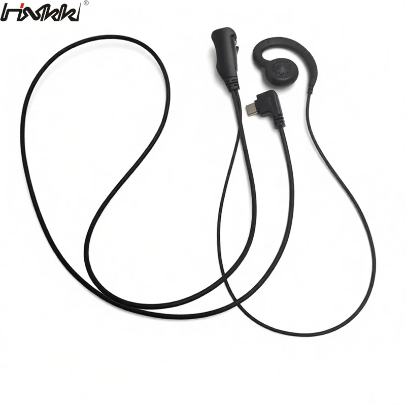 24-Pin USB-C Ear Hook Headset for Type C Two Way Radio