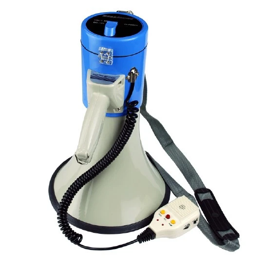 25W Megaphone with Siren Microphone Speaker (MK-66SR)