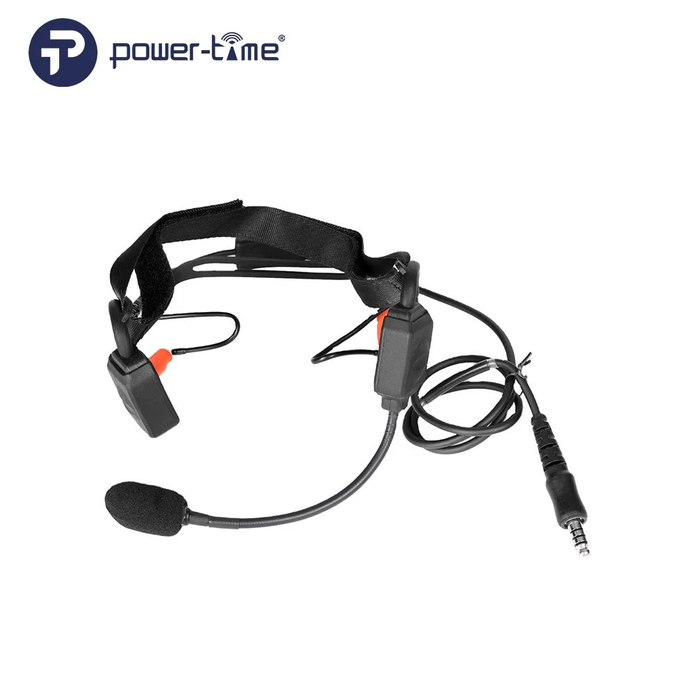 2pin Connector Neckband Single Side Bone Conduction Headset