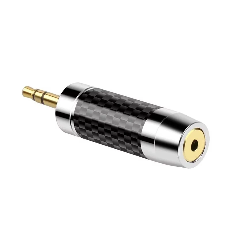 3.5 TRS Male to 2.5 Female Headphone Plug Connector Adapter