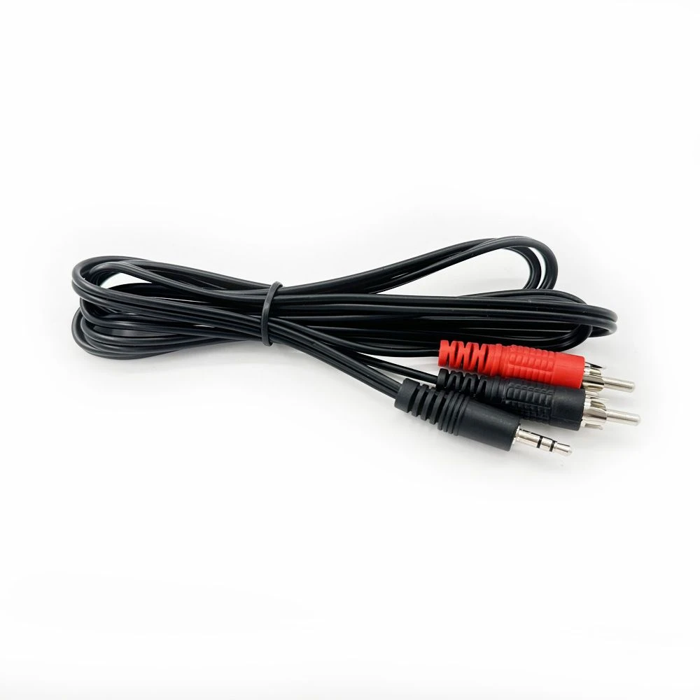 3.5mm AUX to 2*RCA Male Y Audio Stereo Cable Support Custom