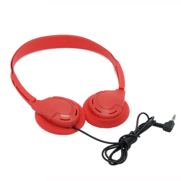 3.5mm Consumer Electronics Commonly Used Accessories Bulk Reusable Headset Wired Disposable Headphones Earphones