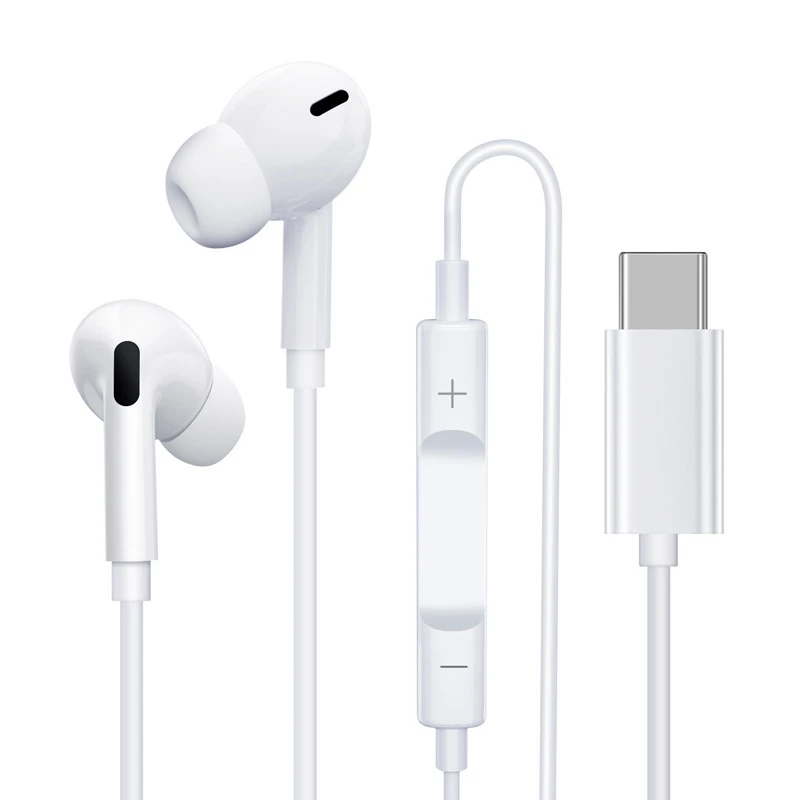 3.5mm Newest Earphones Type-C Lightning Bass in-Ear Wired Headphones Earpods Pg3