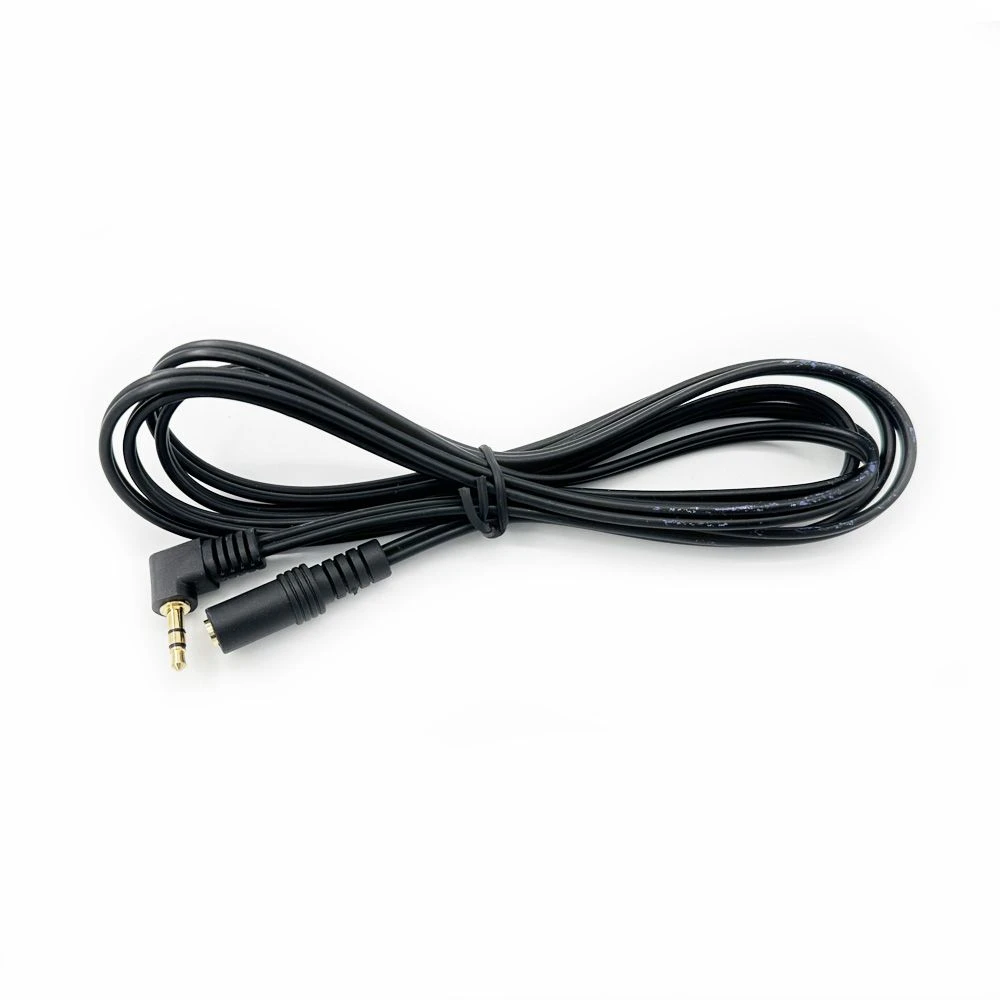 3.5mm RA Male to Female Audio Extension Cable Stereo Jack Headphone Cable