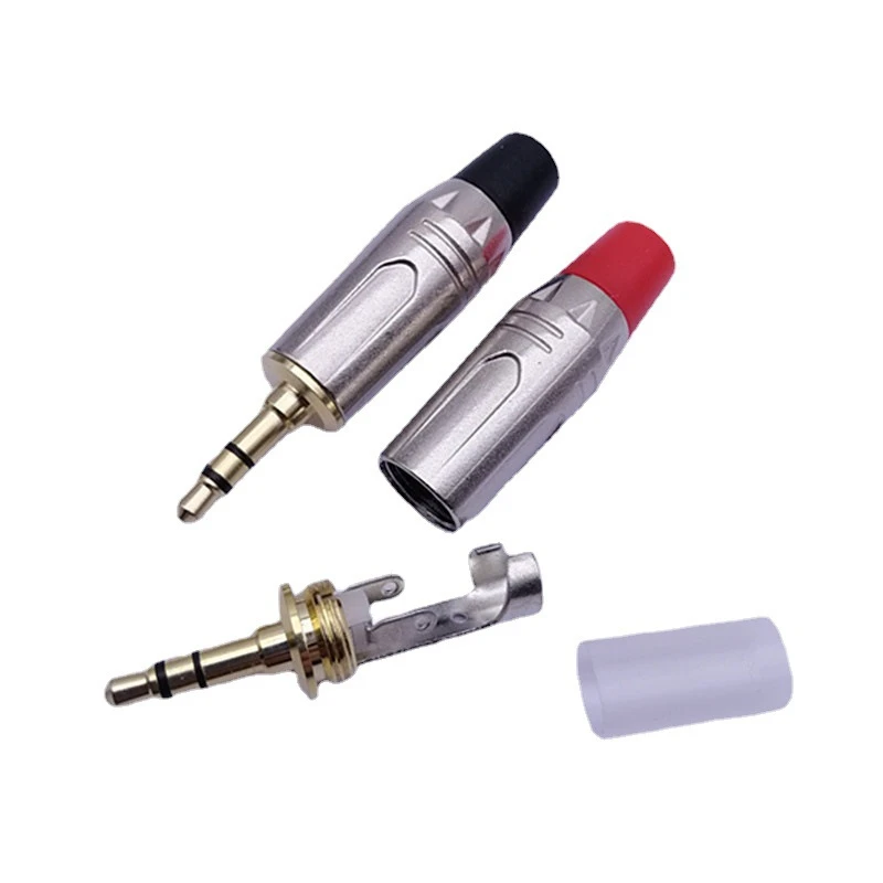 3.5mm Stereo Plug Audio Connector Adapter Headphone Plug (X-305T)