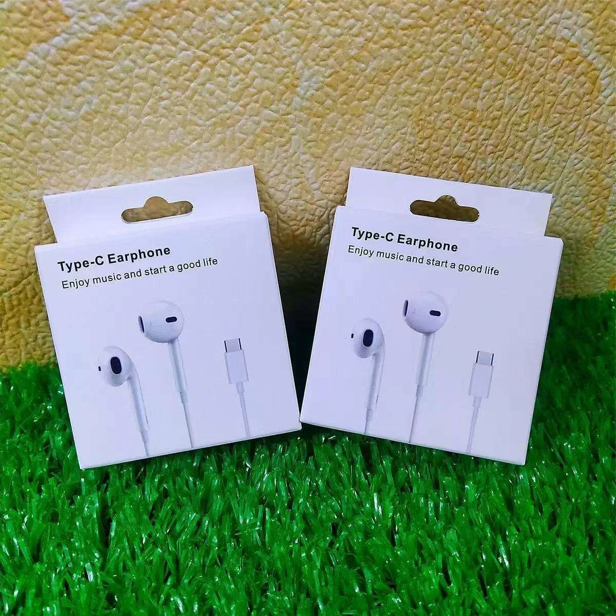 3.5mm Stereo in-Ear Headphone Built-in Microphone Environmental Noise Cancellation