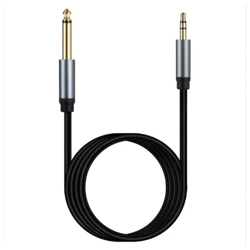3.5mm to 6.35mm Cable Male to Male Gold-Plated Aux Audio Cable