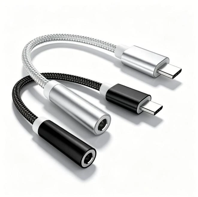 3.5mm to Type C Audio Adapter for Headphones