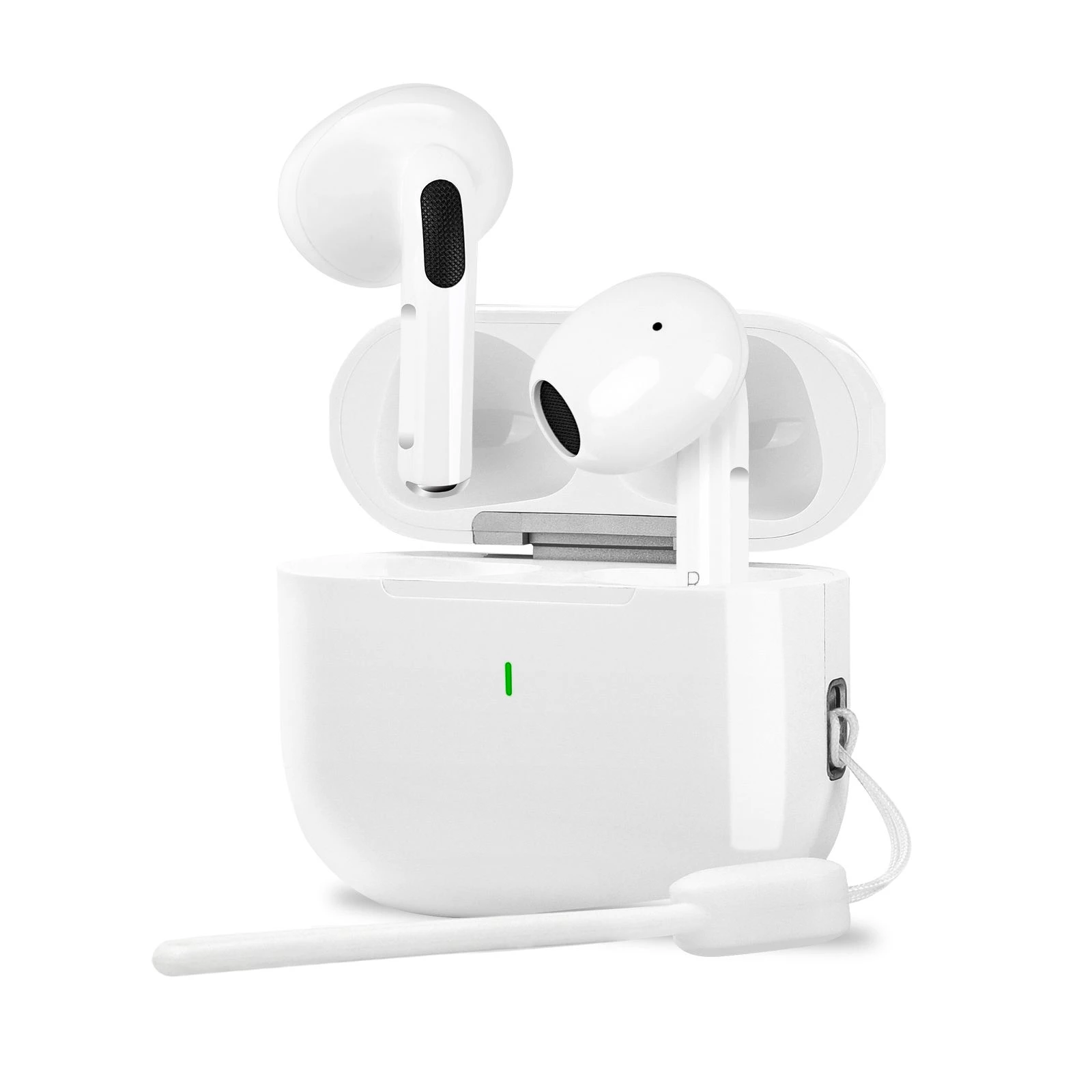 ($3.7) Two Ears Stereo In-ear Wireless Bluetooth 5.3 Edition iPhone Huawei Earphone Headset Headphone EarPods Earbuds Inpods Handfree