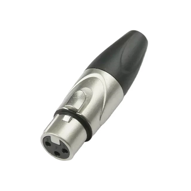 3 Pin Female XLR Audio Microphone Cable Connector