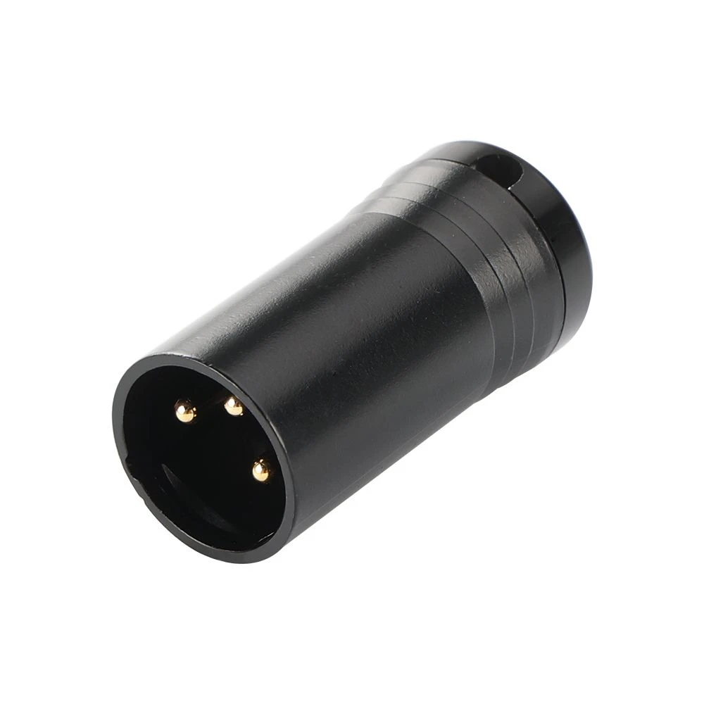 3 Pin Right Angle XLR Male and Female Plug Cables Connector Audio Adaptor