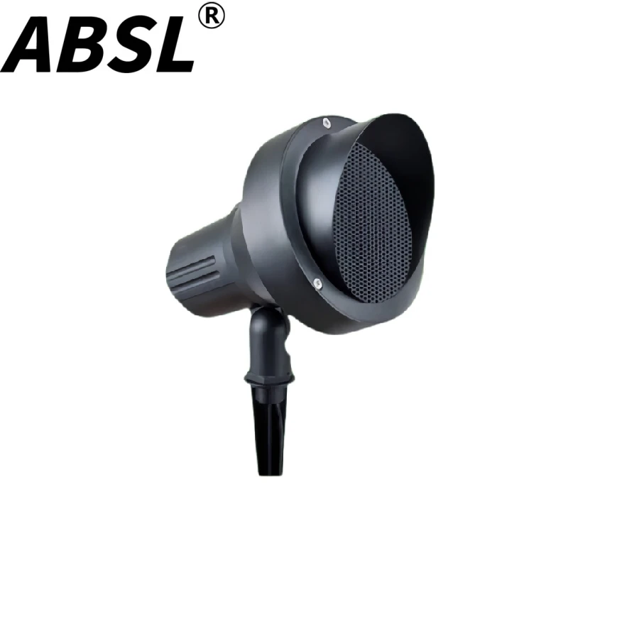 30W Aluminum Alloy Ground-Mounted Lawn Speaker Outdoor Waterproof Garden Speaker for Uzbekistan