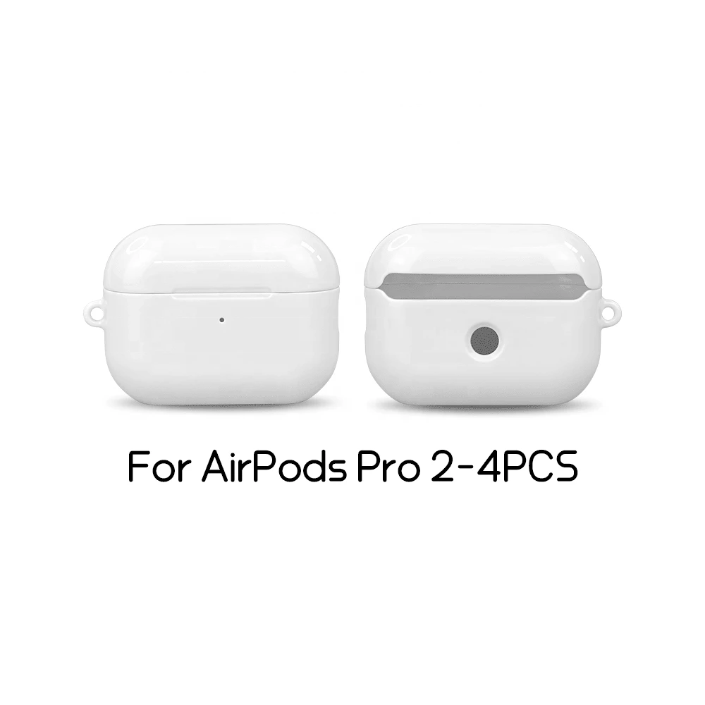3D Sublimation for Airpods PRO 2 Case Eco-Friendly Hard PC Blank Protective Cover Shockproof Custom Earphone Case for DIY Gifts