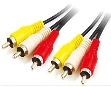 3RCA-3RCA Cable Male to Male Nickel Plated Cable