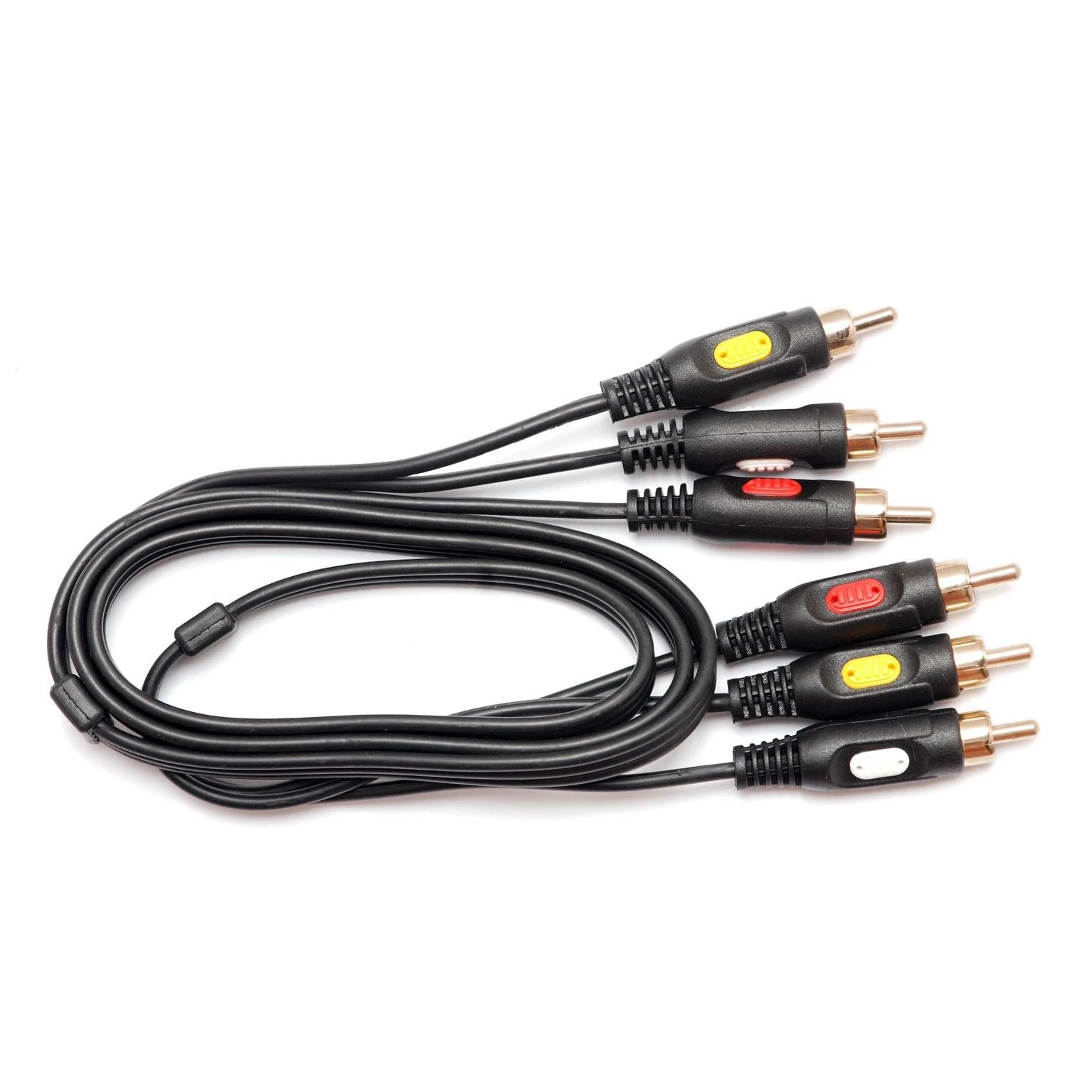 3RCA Premium Component Audio Cables Male / Male 1.0m 2.0m 3.0m 4.0m 5.0m