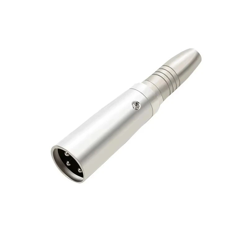 3pin XLR Male to 6.35 TRS Female Microphone Audio Connector Converter Adapter