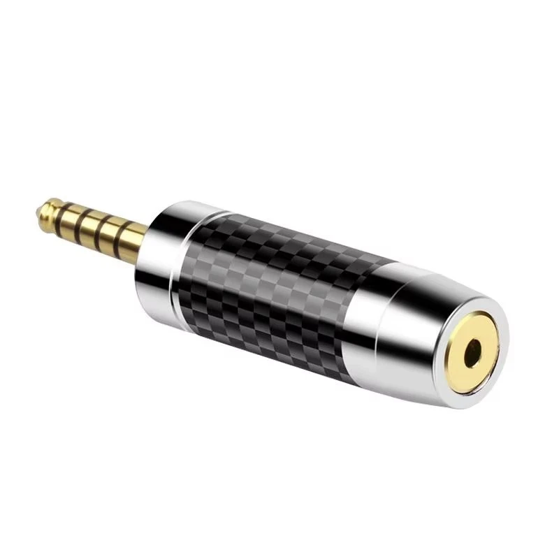 4.4 TRRRS Male to 2.5 Female Headphone Plug Connector Adapter