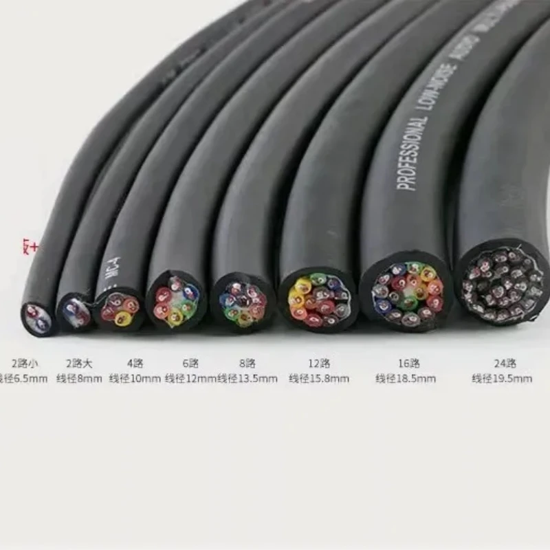 4-40 Core Multi-Channel Signal Audio Snake Cable for Studio & Live Sound Transmission Speaker