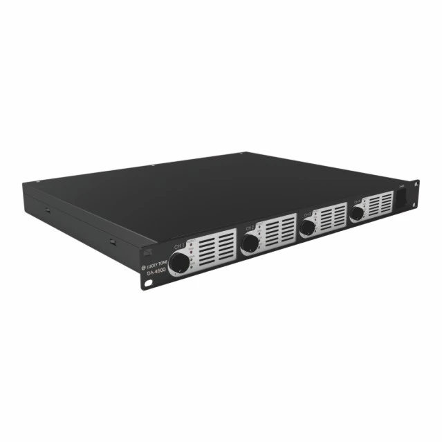 4*600W Multi Channels Prowerful Class D Power Amplifier for PA Speaker System