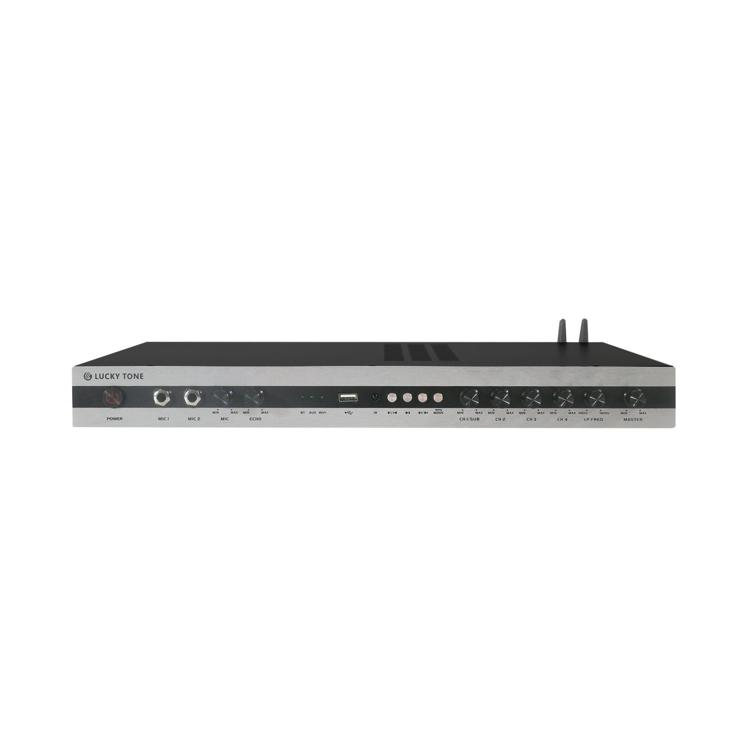 4-Channel 120W WiFi Audio Amplifier Smart Multi-Room WiFi Audio System with Bluetooth/USB/Aux