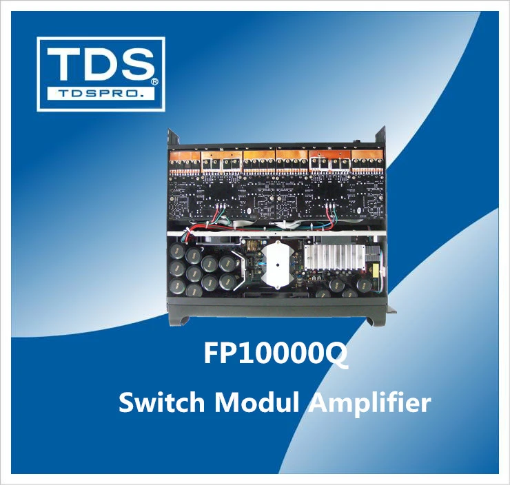 4 Channel FP10000Q with 2400W 2 Ohm Stereo Audio Switching Power Amplifier for DJ Live PA System
