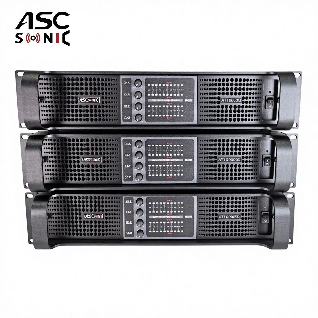 4 Channels 10000 Watts Class Td PRO Audio Switching Power Amplifier for Concert