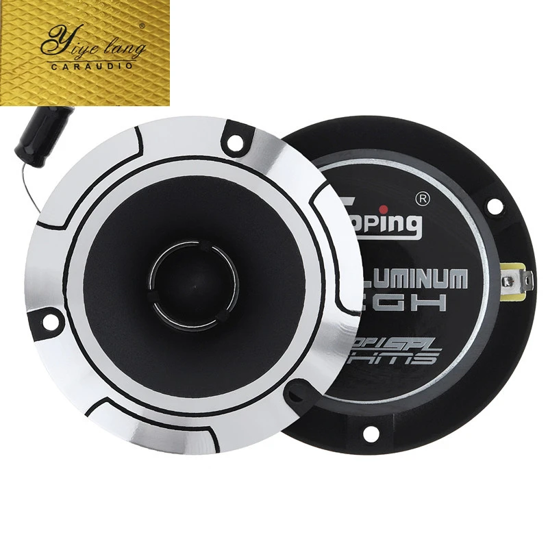 4 Inch 150W 6ohm T-13 Aluminum Bullet Tweeter with Capacitor for Vehicle Auto Cars Stereo System