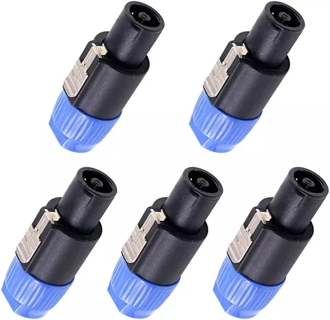 4 Pin Speakon Male Speaker Connector Audio Plug for Speaker Cabinet