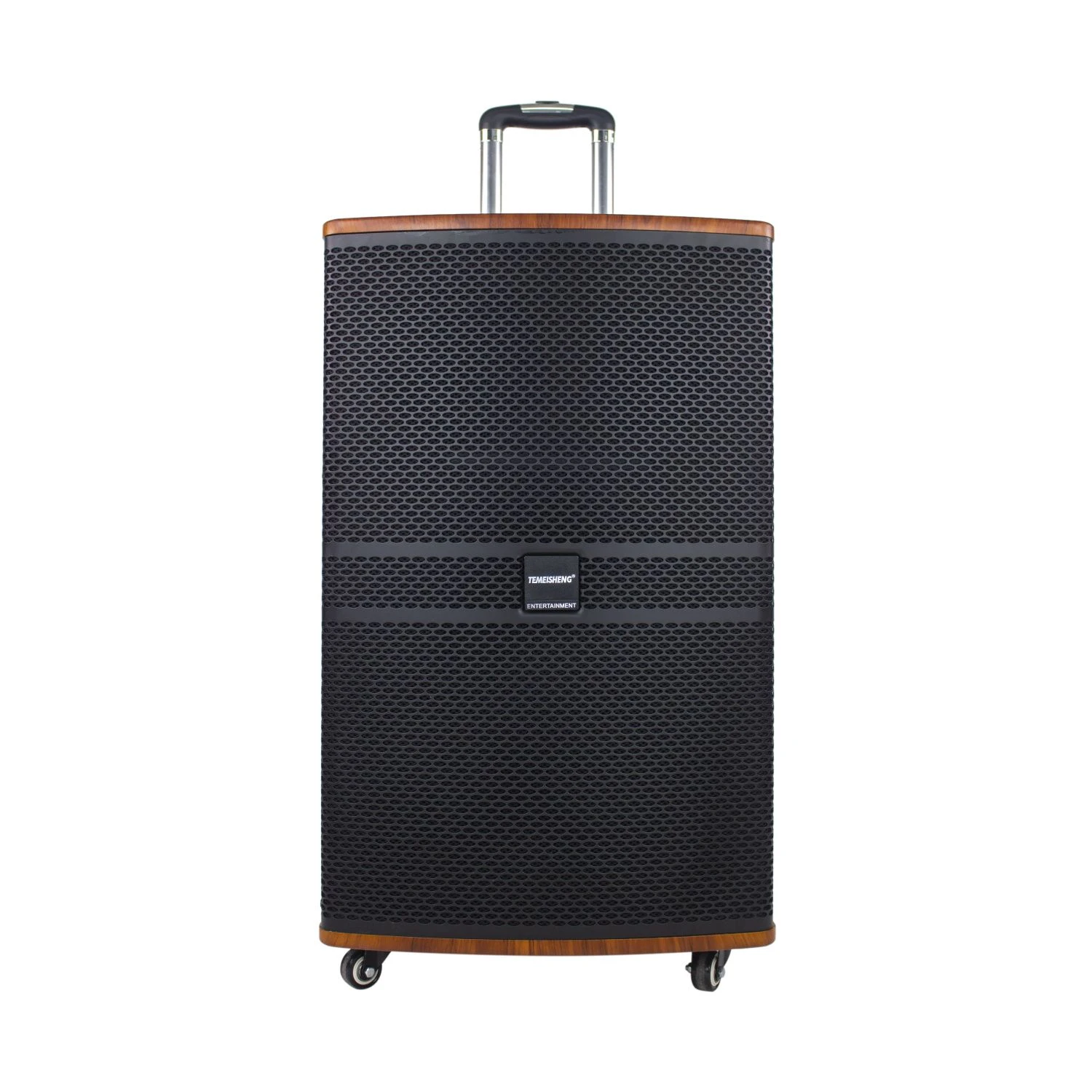400 Watts 12V 14A Lead Battery Bluetooth Tms-1530 15 Inch Trolley DJ Wooden PA Portable Speaker
