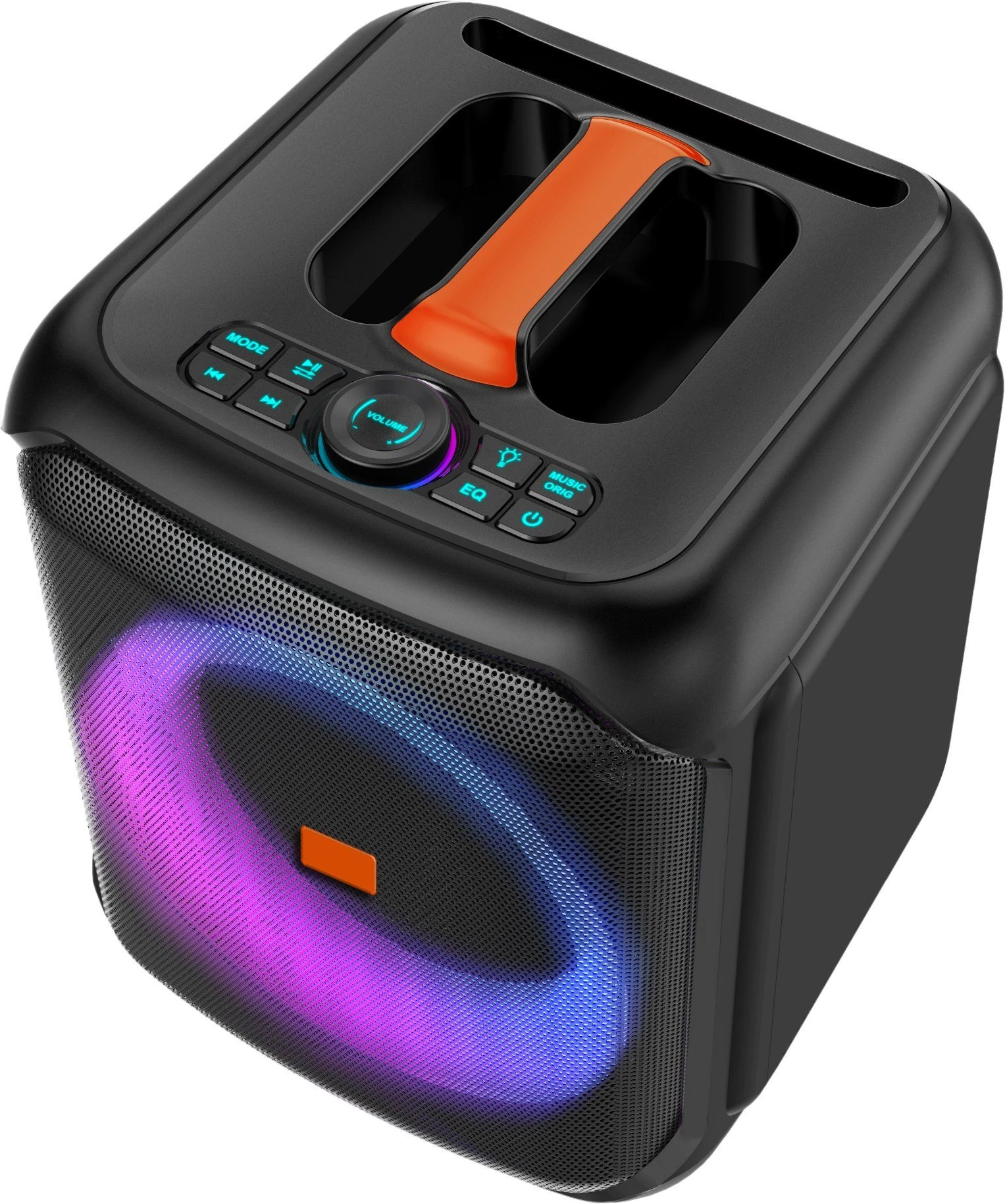 400W Portable Audio Soundbox 8inch Wireless Bluetooth Party Speaker RGB Light