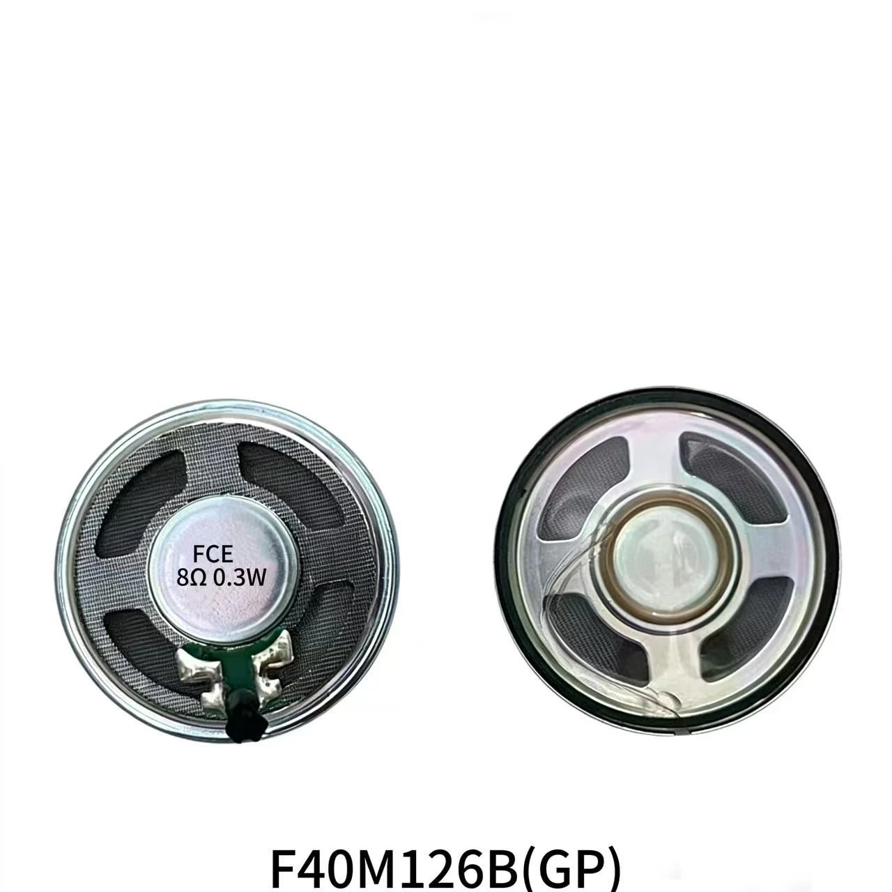 40mm Diameter Micro Speaker for Portable Speaker with RoHS Compliant