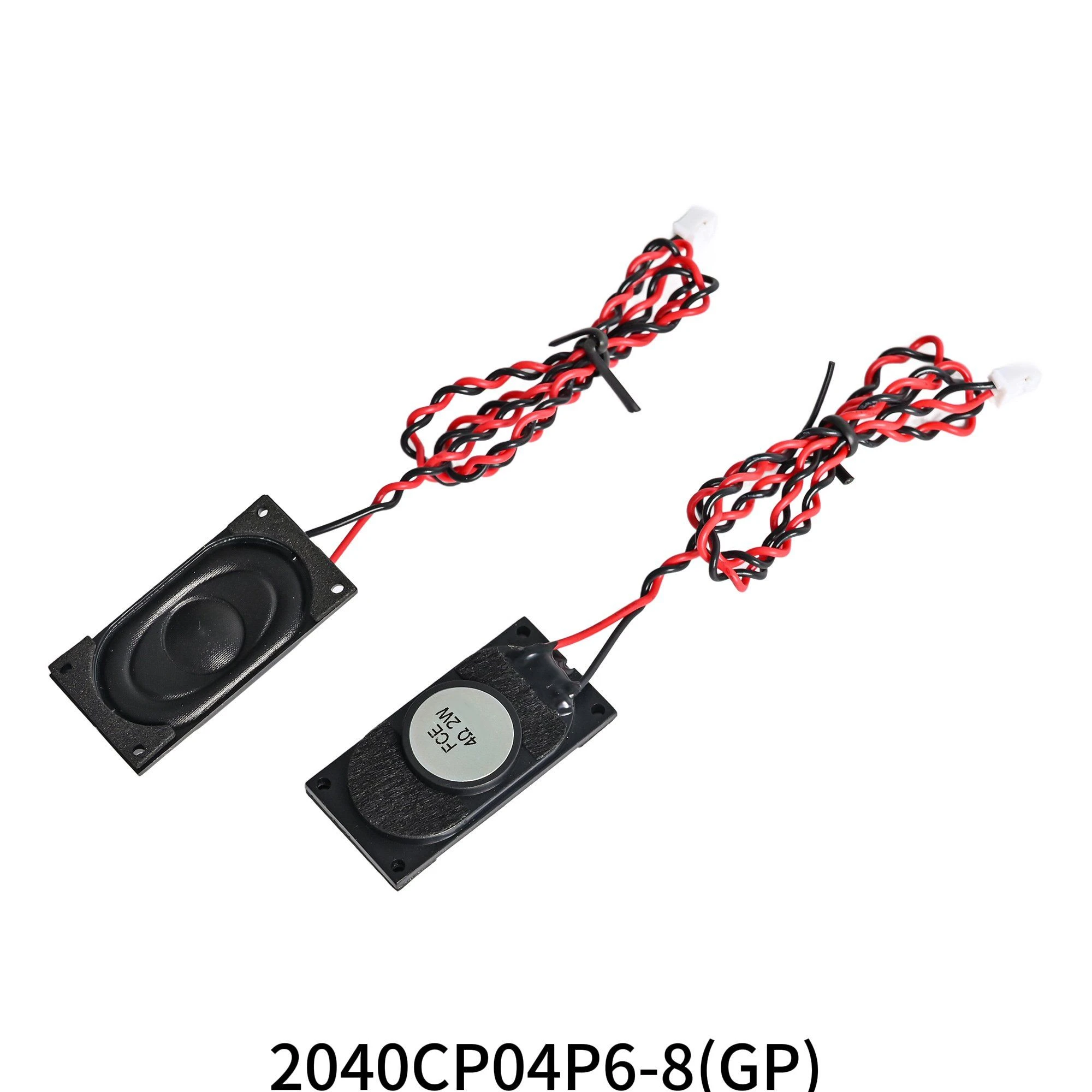 40mm Long Rectangular Raw Micro Speaker with RoHS