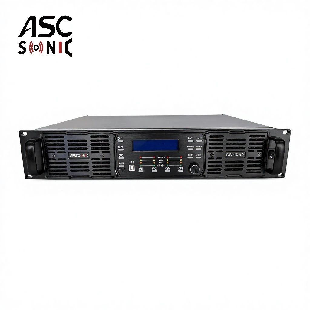 4CH 2u 10000 Watts DSP10kq Digital DSP Power Amplifier for Line Array Speaker