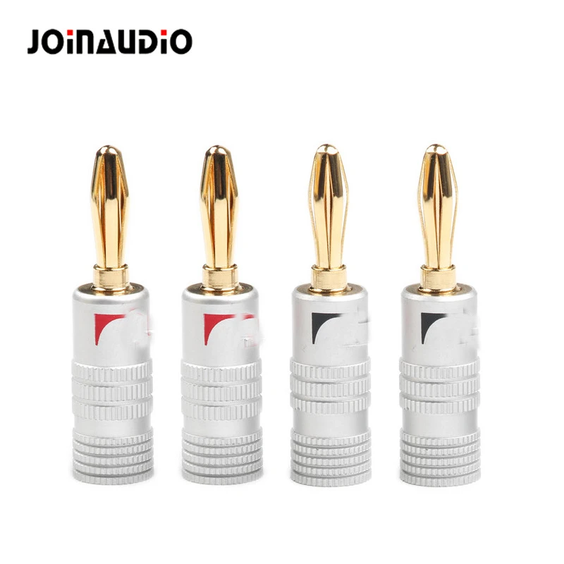 4mm Banana Plug for Video Speaker Terminals Audio Wire Cable Connector